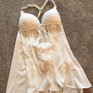 Bridal white lingerie dress size small